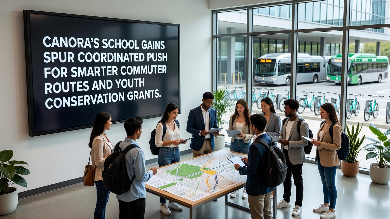 Canora's School Gains Spur Coordinated Push for Smarter Commuter Routes and Youth Conservation Grants